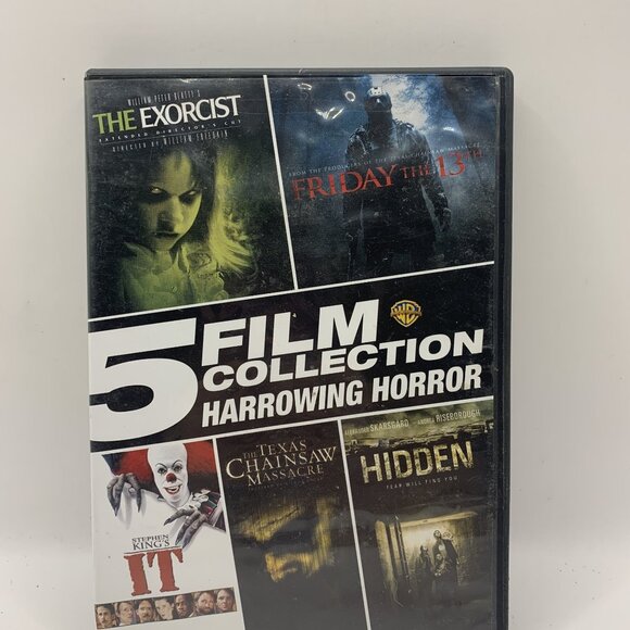 5 Film Collection: Harrowing Horror DVD Rated R Widescreen - Picture 1 of 4